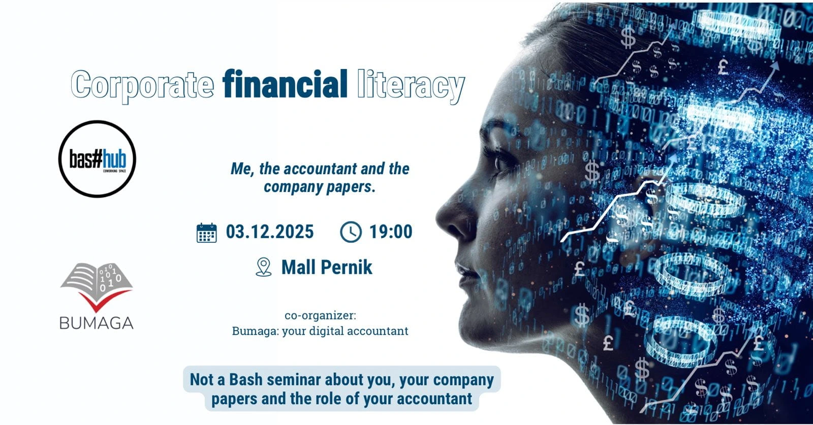 Financial knowledge event cover